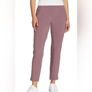 Women’s Eddie Bauer Purple Traveler Ankle Pants